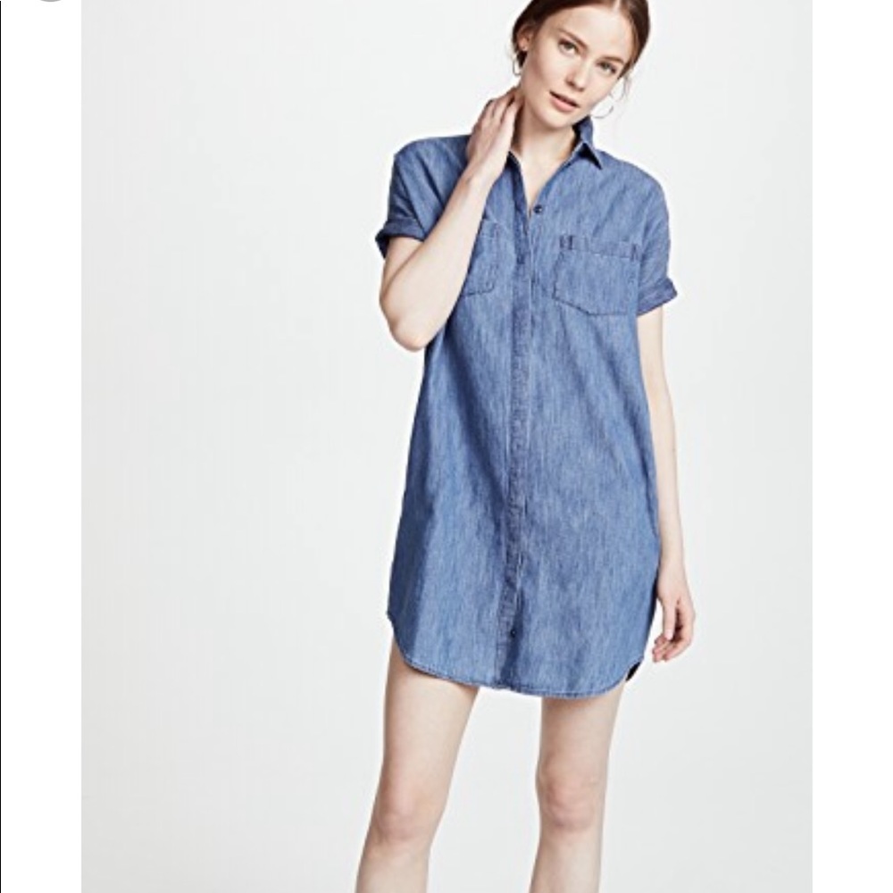 Madewell Chambray Dress